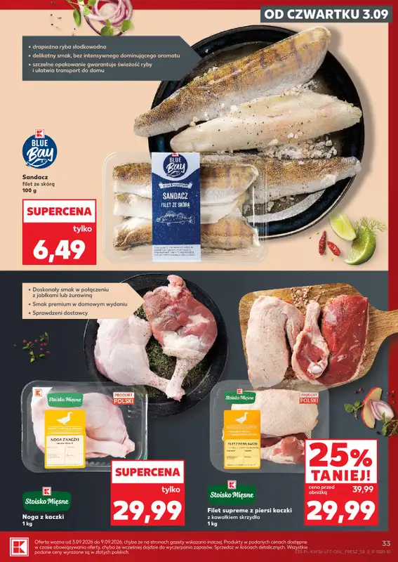 Kaufland - gazetka promocyjna Gazetka Tygodnia od czwartku 03.09 do środy 09.09 - strona 33