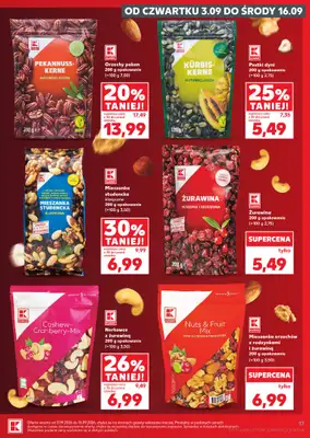 Kaufland - gazetka promocyjna Gazetka Tygodnia od czwartku 03.09 do środy 09.09 - strona 17
