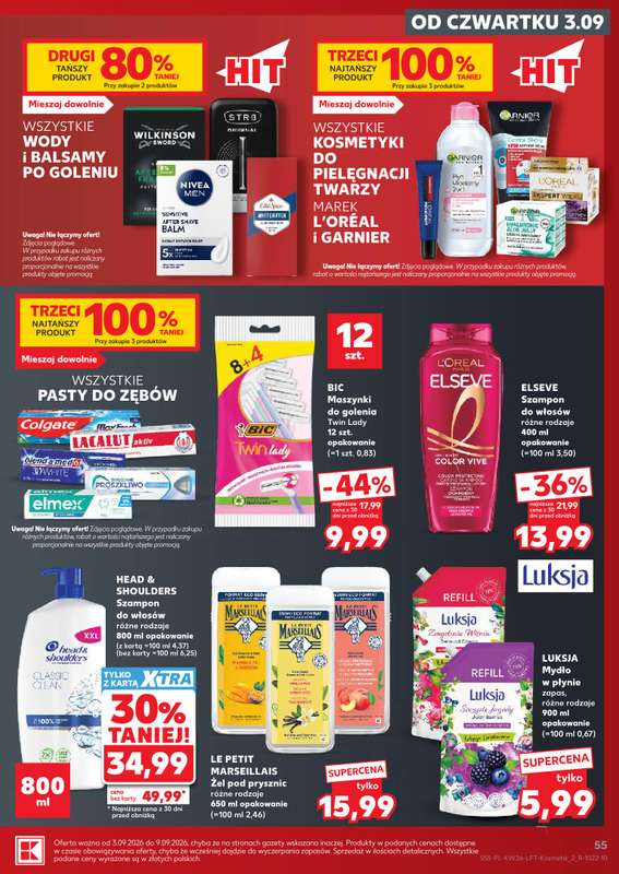 Kaufland - gazetka promocyjna Gazetka Tygodnia od czwartku 03.09 do środy 09.09 - strona 55