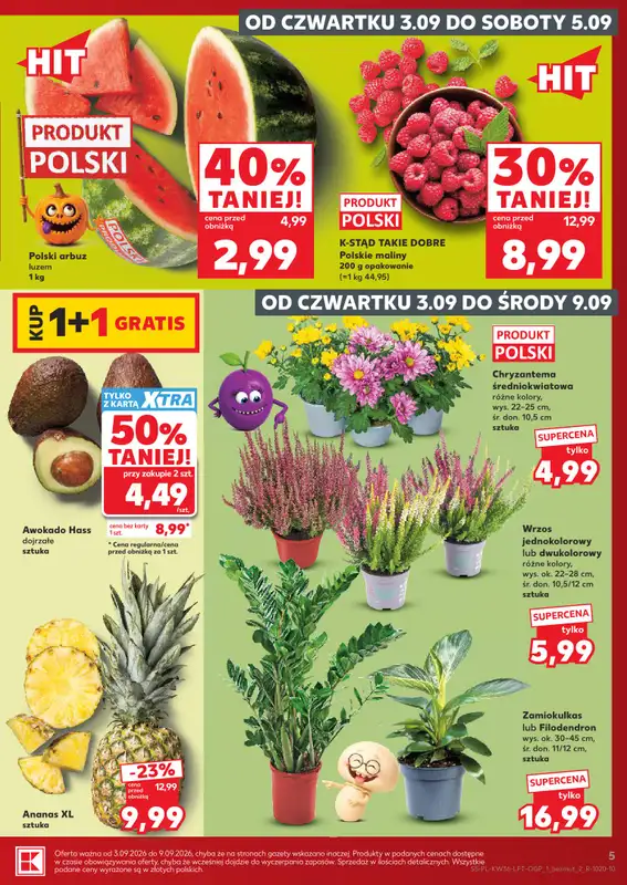 Kaufland - gazetka promocyjna Gazetka Tygodnia od czwartku 03.09 do środy 09.09 - strona 5