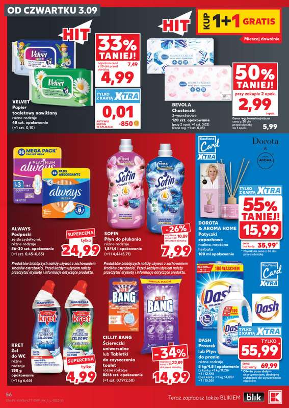 Kaufland - gazetka promocyjna Gazetka Tygodnia od czwartku 03.09 do środy 09.09 - strona 56
