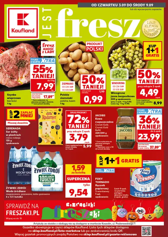 Kaufland - gazetka promocyjna Gazetka Tygodnia od czwartku 03.09 do środy 09.09