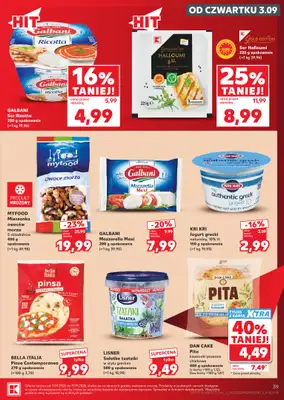 Kaufland - gazetka promocyjna Gazetka Tygodnia od czwartku 03.09 do środy 09.09 - strona 39