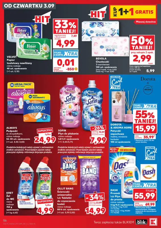 Kaufland - gazetka promocyjna Gazetka Tygodnia od czwartku 03.09 do środy 09.09 - strona 56