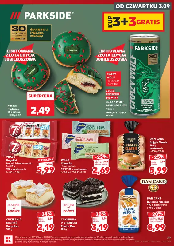 Kaufland - gazetka promocyjna Gazetka Tygodnia od czwartku 03.09 do środy 09.09 - strona 29