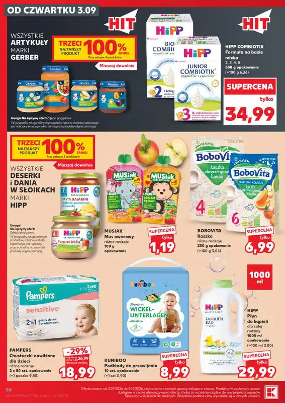 Kaufland - gazetka promocyjna Gazetka Tygodnia od czwartku 03.09 do środy 09.09 - strona 58