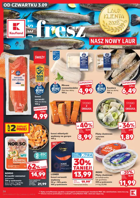 Kaufland - gazetka promocyjna Gazetka Tygodnia od czwartku 03.09 do środy 09.09 - strona 34