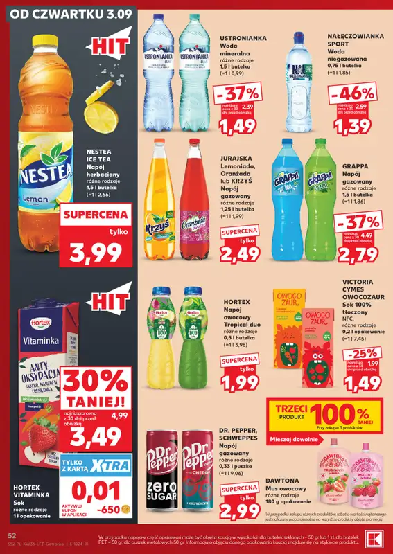 Kaufland - gazetka promocyjna Gazetka Tygodnia od czwartku 03.09 do środy 09.09 - strona 52