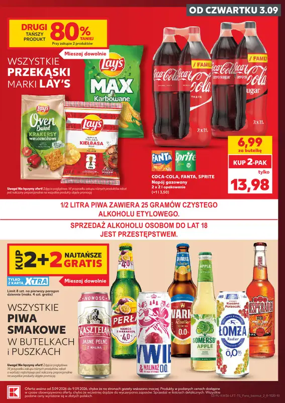 Kaufland - gazetka promocyjna Gazetka Tygodnia od czwartku 03.09 do środy 09.09 - strona 3