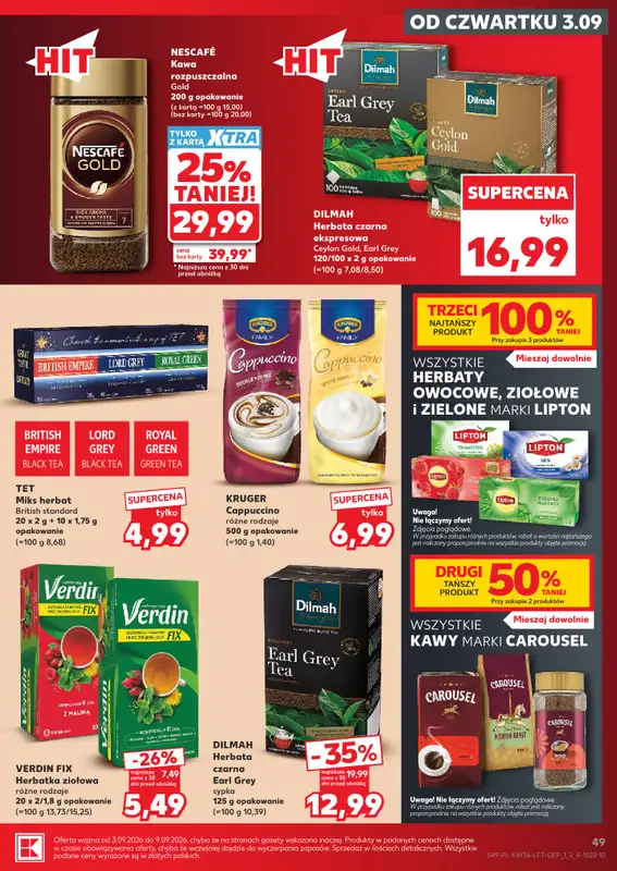 Kaufland - gazetka promocyjna Gazetka Tygodnia od czwartku 03.09 do środy 09.09 - strona 49