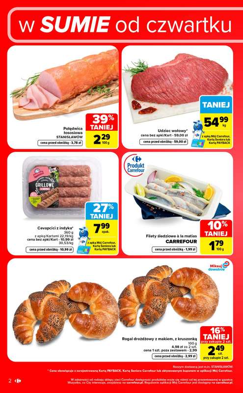 Carrefour - gazetka promocyjna W sumie od czwartku weekend okazji od czwartku 03.09 do soboty 05.09 - strona 2
