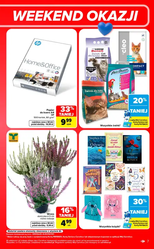 Carrefour Market - gazetka promocyjna W sumie od czwartku weekend okazji od czwartku 03.09 do soboty 05.09 - strona 7