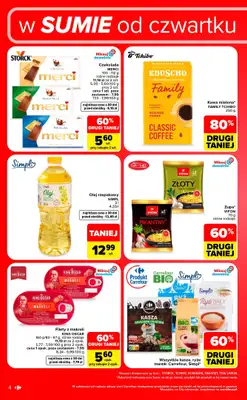 Carrefour Market - gazetka promocyjna W sumie od czwartku weekend okazji od czwartku 03.09 do soboty 05.09 - strona 4