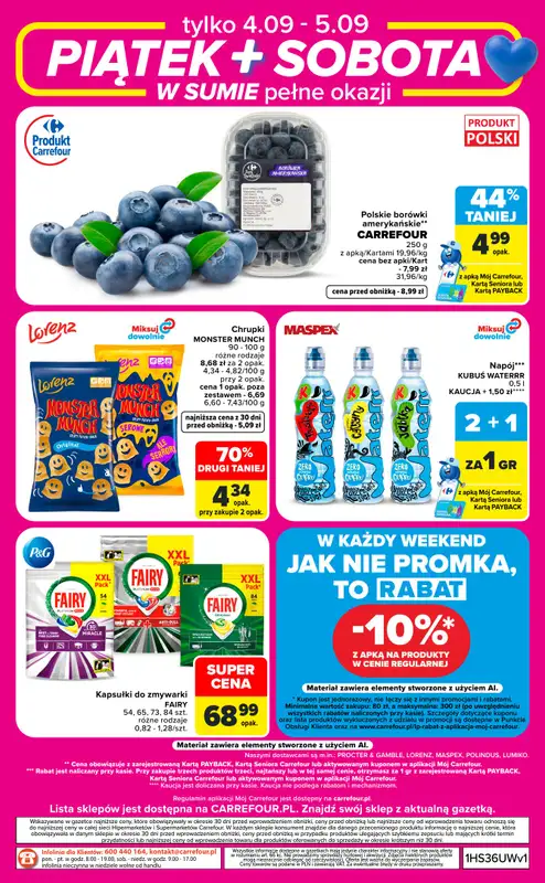Carrefour Market - gazetka promocyjna W sumie od czwartku weekend okazji od czwartku 03.09 do soboty 05.09 - strona 8