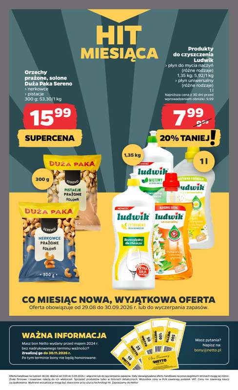 Netto - gazetka promocyjna Gazetka Spożywcza od czwartku 03.09 do soboty 05.09 - strona 22