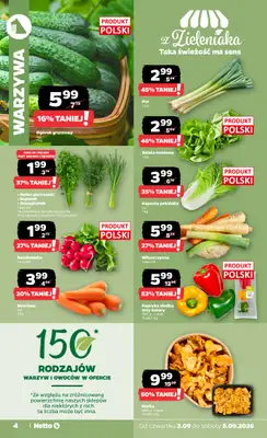 Netto - gazetka promocyjna Gazetka Spożywcza od czwartku 03.09 do soboty 05.09 - strona 4