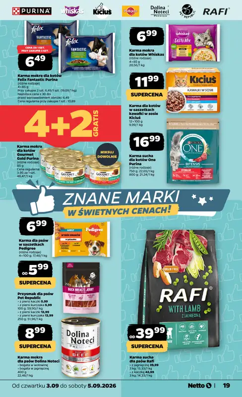 Netto - gazetka promocyjna Gazetka Spożywcza od czwartku 03.09 do soboty 05.09 - strona 19