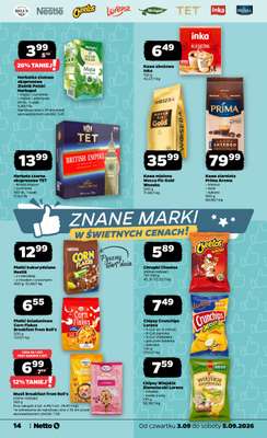 Netto - gazetka promocyjna Gazetka Spożywcza od czwartku 03.09 do soboty 05.09 - strona 14