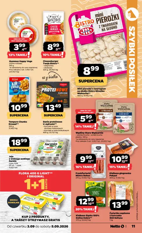 Netto - gazetka promocyjna Gazetka Spożywcza od czwartku 03.09 do soboty 05.09 - strona 11