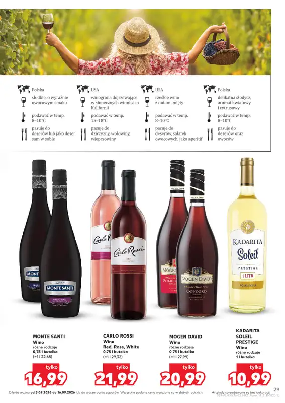 Kaufland - gazetka promocyjna Barek Kauflandu  do środy 16.09 - strona 29