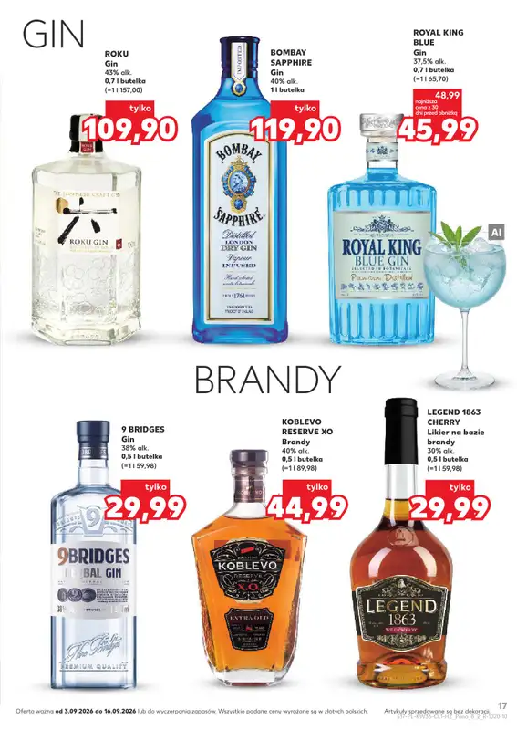 Kaufland - gazetka promocyjna Barek Kauflandu  do środy 16.09 - strona 17