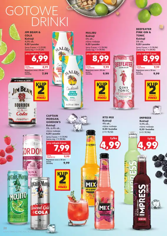 Kaufland - gazetka promocyjna Barek Kauflandu  do środy 16.09 - strona 20