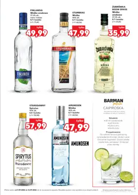 Kaufland - gazetka promocyjna Barek Kauflandu  do środy 16.09 - strona 3
