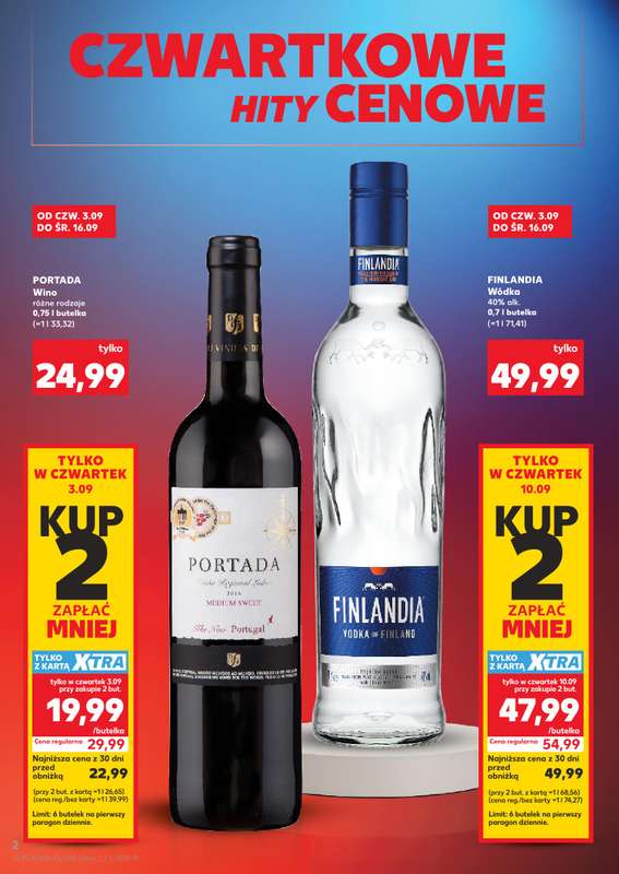 Kaufland - gazetka promocyjna Barek Kauflandu  do środy 16.09 - strona 2
