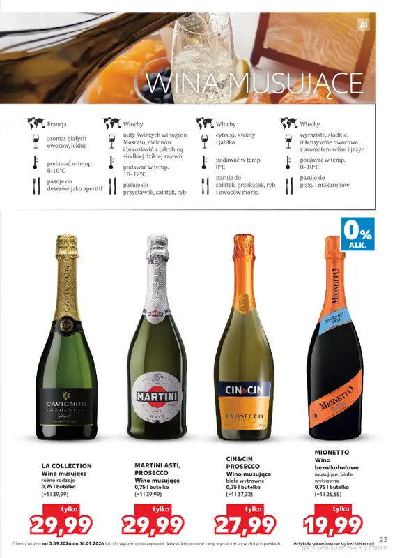 Kaufland - gazetka promocyjna Barek Kauflandu  do środy 16.09 - strona 23