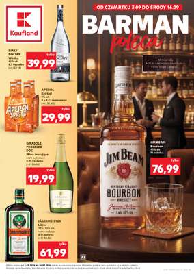 Kaufland - gazetka promocyjna Barek Kauflandu  do środy 16.09