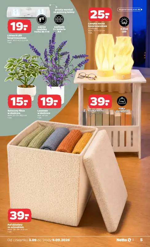 Netto - gazetka promocyjna Inspiracje tygodnia - Narzędzia  do środy 09.09 - strona 5