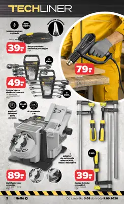 Netto - gazetka promocyjna Inspiracje tygodnia - Narzędzia  do środy 09.09 - strona 2