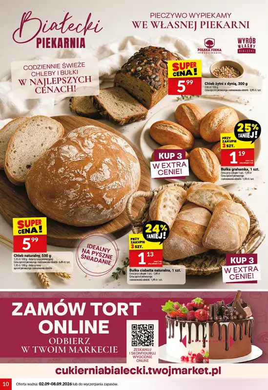 Twój Market - gazetka promocyjna Gazetka od środy 02.09 do wtorku 08.09 - strona 10