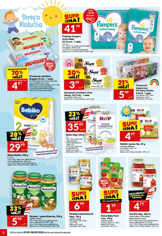 Twój Market - gazetka promocyjna Gazetka od środy 02.09 do wtorku 08.09 - strona 6