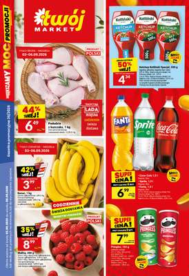 Twój Market - gazetka promocyjna Gazetka od środy 02.09 do wtorku 08.09