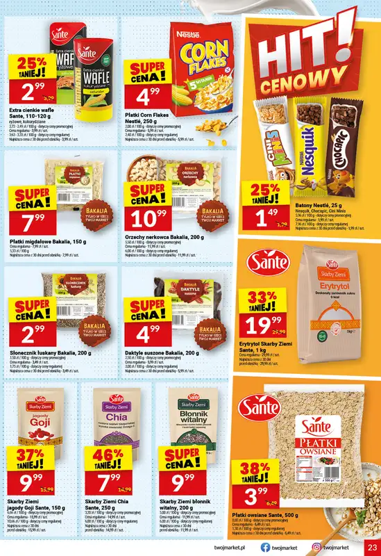Twój Market - gazetka promocyjna Gazetka od środy 02.09 do wtorku 08.09 - strona 23