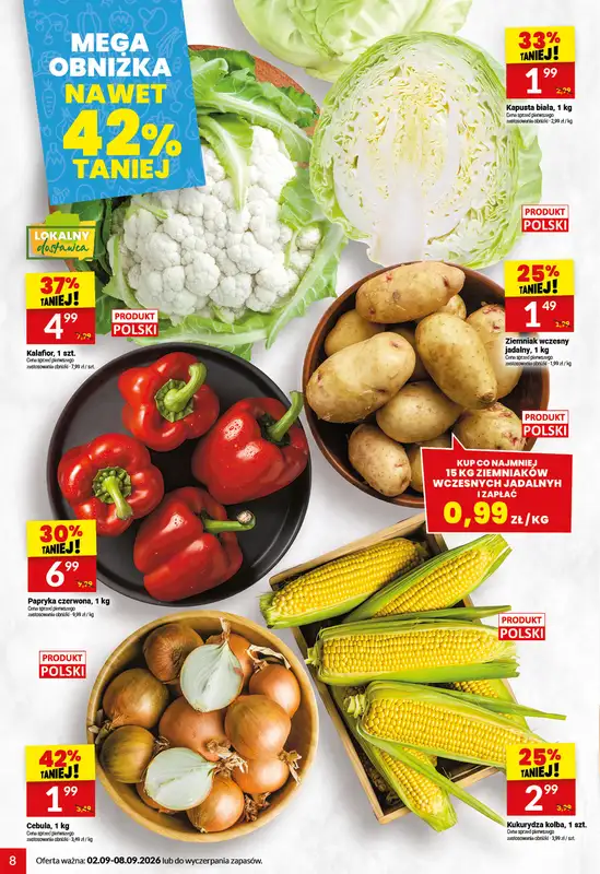 Twój Market - gazetka promocyjna Gazetka od środy 02.09 do wtorku 08.09 - strona 8
