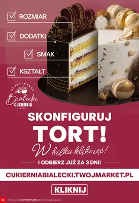 Twój Market - gazetka promocyjna Gazetka od środy 02.09 do wtorku 08.09 - strona 34