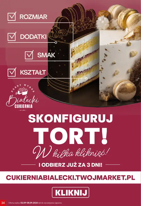 Twój Market - gazetka promocyjna Gazetka od środy 02.09 do wtorku 08.09 - strona 34