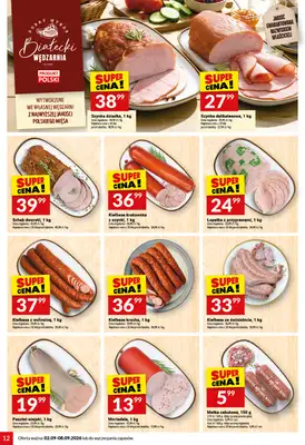 Twój Market - gazetka promocyjna Gazetka od środy 02.09 do wtorku 08.09 - strona 12