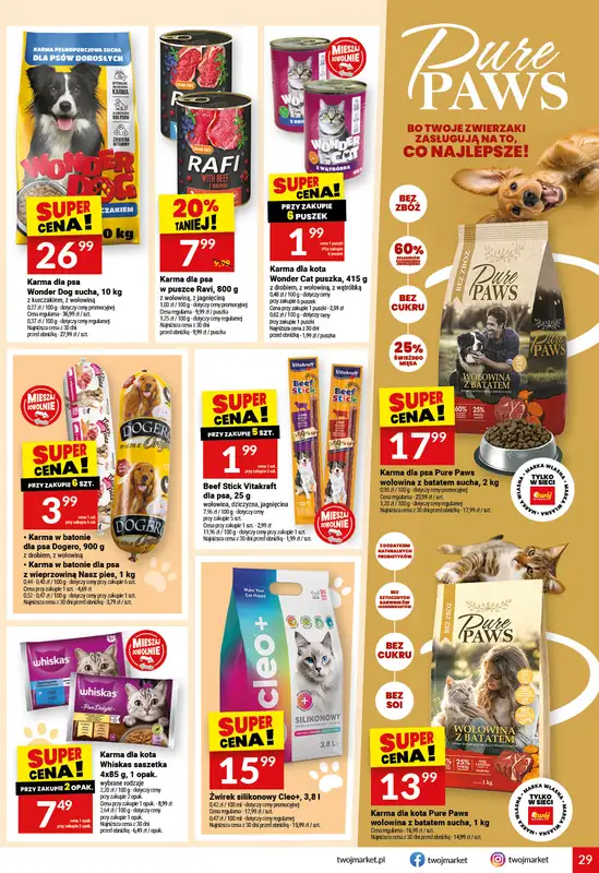 Twój Market - gazetka promocyjna Gazetka od środy 02.09 do wtorku 08.09 - strona 29