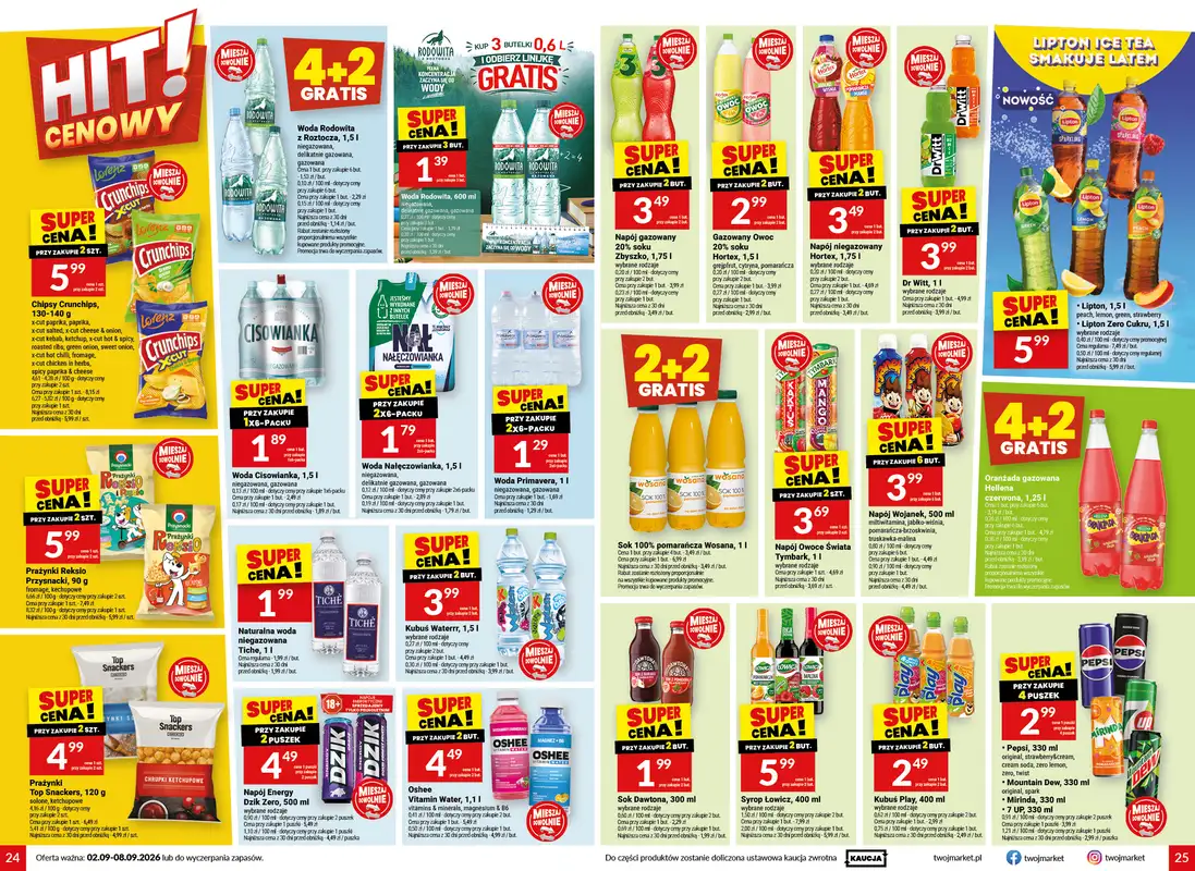 Twój Market - gazetka promocyjna Gazetka od środy 02.09 do wtorku 08.09 - strona 24
