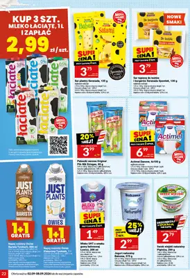 Twój Market - gazetka promocyjna Gazetka od środy 02.09 do wtorku 08.09 - strona 22