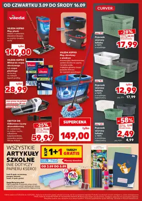 Kaufland - gazetka promocyjna Oferta Kaufland - Non food od czwartku 03.09 do środy 16.09 - strona 20