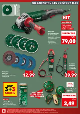 Kaufland - gazetka promocyjna Oferta Kaufland - Non food od czwartku 03.09 do środy 16.09 - strona 7