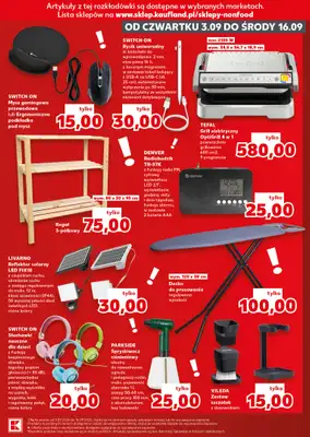 Kaufland - gazetka promocyjna Oferta Kaufland - Non food od czwartku 03.09 do środy 16.09 - strona 11