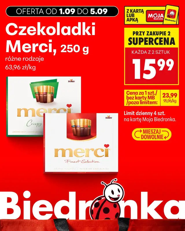 Biedronka - gazetka promocyjna Biedronkowe oszczędności od wtorku od wtorku 01.09 do soboty 05.09 - strona 12