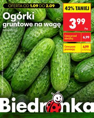Biedronka - gazetka promocyjna Biedronkowe oszczędności od wtorku od wtorku 01.09 do soboty 05.09 - strona 5