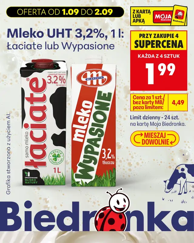 Biedronka - gazetka promocyjna Biedronkowe oszczędności od wtorku od wtorku 01.09 do soboty 05.09 - strona 9