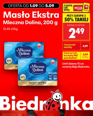 Biedronka - gazetka promocyjna Biedronkowe oszczędności od wtorku od wtorku 01.09 do soboty 05.09 - strona 3